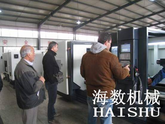 “海數(shù)”數(shù)控車床和數(shù)控銑床，順利通過伊朗客戶驗收